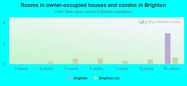 Rooms in owner-occupied houses and condos in Brighton