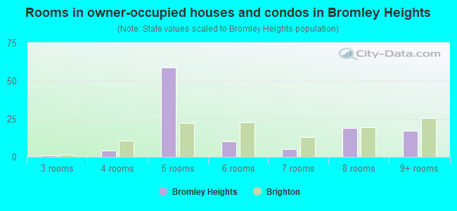 Rooms in owner-occupied houses and condos in Bromley Heights