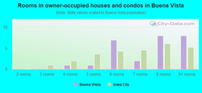 Rooms in owner-occupied houses and condos in Buena Vista