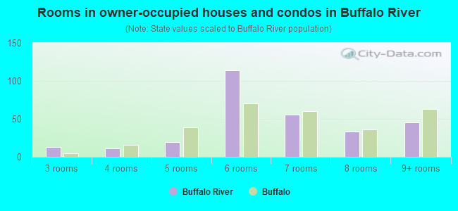 Rooms in owner-occupied houses and condos in Buffalo River