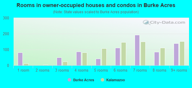 Rooms in owner-occupied houses and condos in Burke Acres
