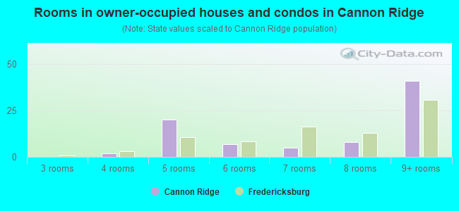 Rooms in owner-occupied houses and condos in Cannon Ridge