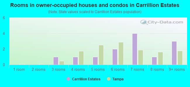 Rooms in owner-occupied houses and condos in Carrillion Estates