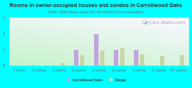 Rooms in owner-occupied houses and condos in Carrollwood Oaks