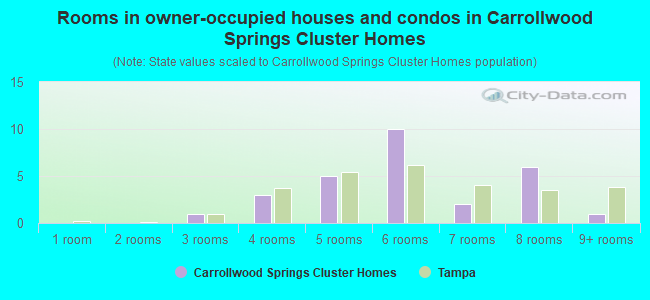 Rooms in owner-occupied houses and condos in Carrollwood Springs Cluster Homes