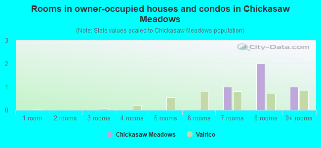 Rooms in owner-occupied houses and condos in Chickasaw Meadows