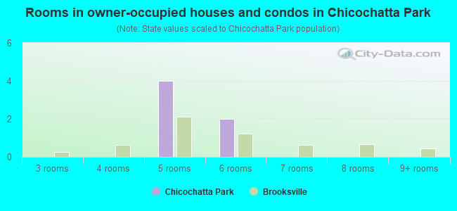 Rooms in owner-occupied houses and condos in Chicochatta Park
