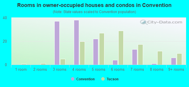 Rooms in owner-occupied houses and condos in Convention