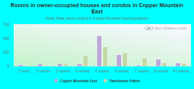 Rooms in owner-occupied houses and condos in Copper Mountain East
