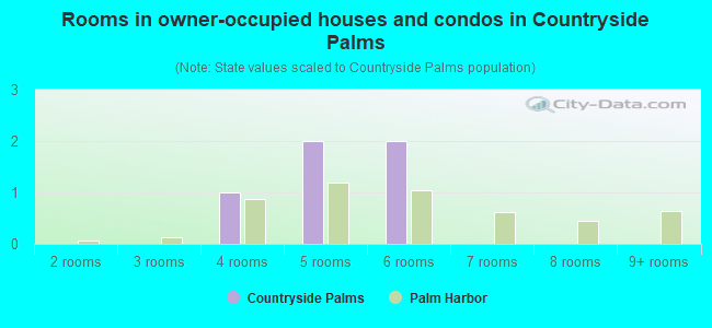 Rooms in owner-occupied houses and condos in Countryside Palms