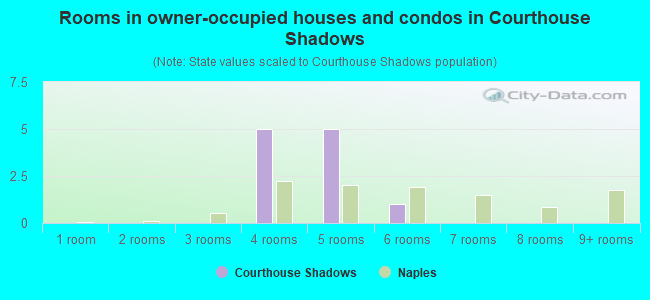 Rooms in owner-occupied houses and condos in Courthouse Shadows