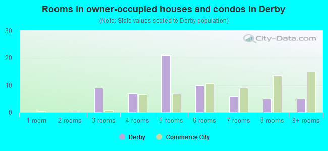 Rooms in owner-occupied houses and condos in Derby