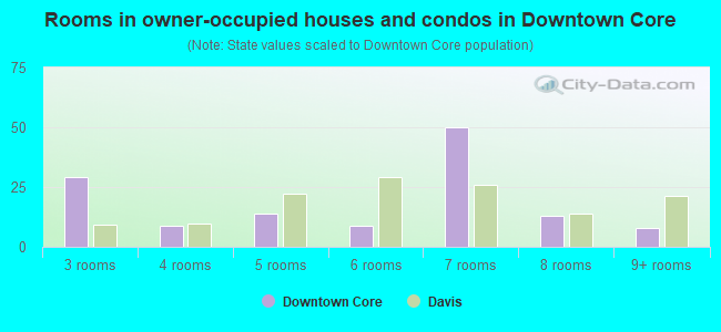 Rooms in owner-occupied houses and condos in Downtown Core