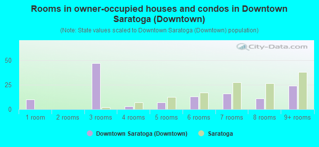 Rooms in owner-occupied houses and condos in Downtown Saratoga (Downtown)