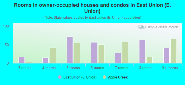 Rooms in owner-occupied houses and condos in East Union (E. Union)