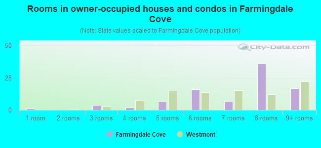 Rooms in owner-occupied houses and condos in Farmingdale Cove