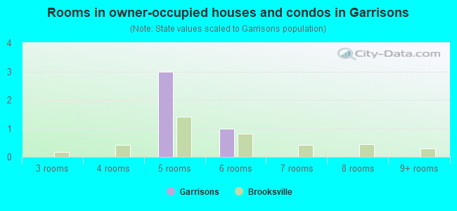Rooms in owner-occupied houses and condos in Garrisons