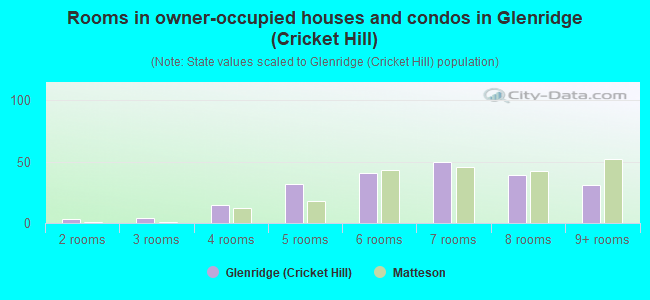 Rooms in owner-occupied houses and condos in Glenridge (Cricket Hill)