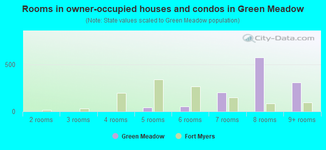 Rooms in owner-occupied houses and condos in Green Meadow