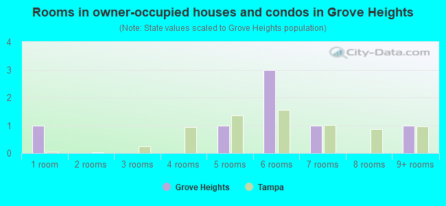 Rooms in owner-occupied houses and condos in Grove Heights
