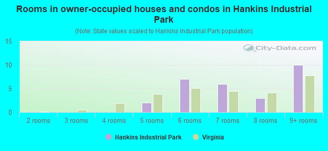 Rooms in owner-occupied houses and condos in Hankins Industrial Park