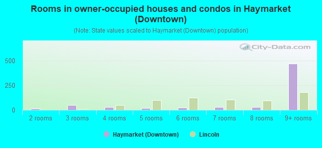 Rooms in owner-occupied houses and condos in Haymarket (Downtown)
