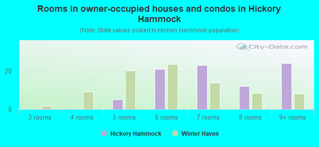 Rooms in owner-occupied houses and condos in Hickory Hammock