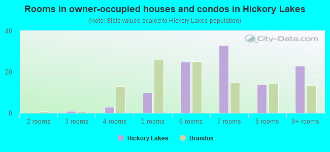 Rooms in owner-occupied houses and condos in Hickory Lakes