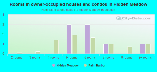 Rooms in owner-occupied houses and condos in Hidden Meadow