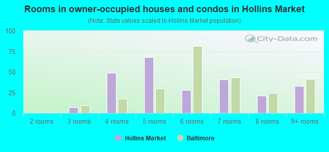 Rooms in owner-occupied houses and condos in Hollins Market