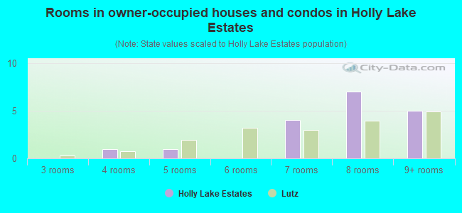 Rooms in owner-occupied houses and condos in Holly Lake Estates