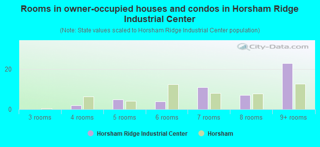 Rooms in owner-occupied houses and condos in Horsham Ridge Industrial Center