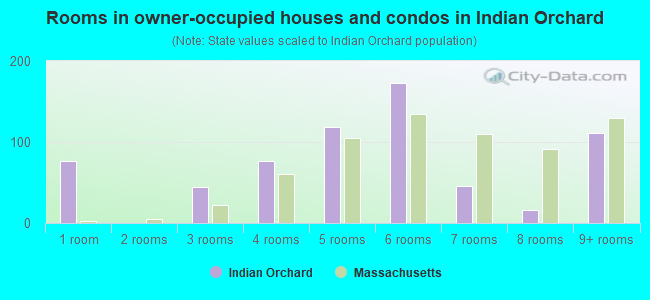 Rooms in owner-occupied houses and condos in Indian Orchard