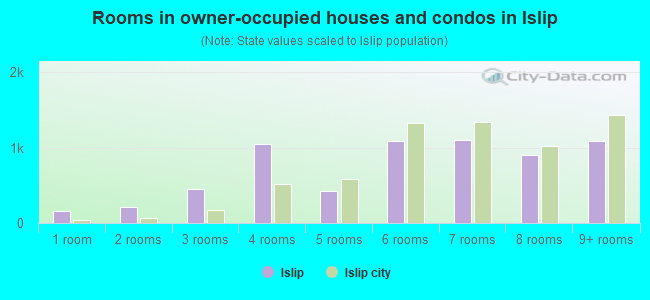 Rooms in owner-occupied houses and condos in Islip