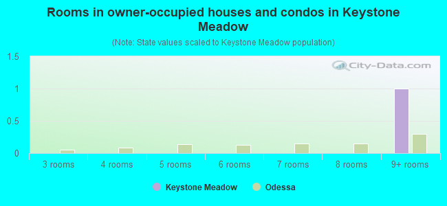 Rooms in owner-occupied houses and condos in Keystone Meadow
