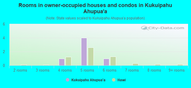 Rooms in owner-occupied houses and condos in Kukuipahu Ahupua`a