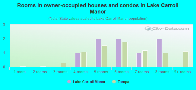 Rooms in owner-occupied houses and condos in Lake Carroll Manor