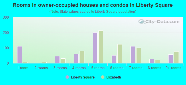 Rooms in owner-occupied houses and condos in Liberty Square