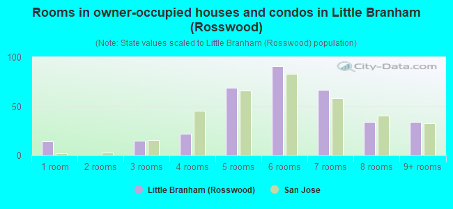 Rooms in owner-occupied houses and condos in Little Branham (Rosswood)