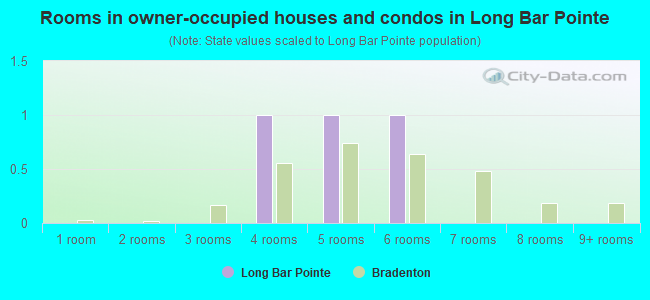 Rooms in owner-occupied houses and condos in Long Bar Pointe