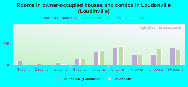 Rooms in owner-occupied houses and condos in Loudonville (Loudinville)