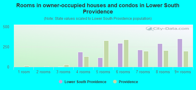 Rooms in owner-occupied houses and condos in Lower South Providence