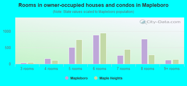 Rooms in owner-occupied houses and condos in Mapleboro