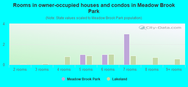 Rooms in owner-occupied houses and condos in Meadow Brook Park