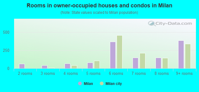 Rooms in owner-occupied houses and condos in Milan