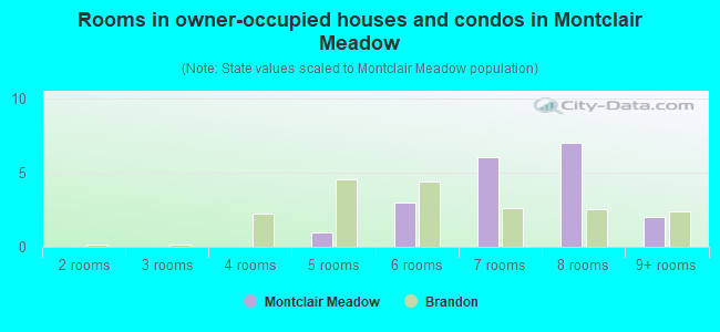 Rooms in owner-occupied houses and condos in Montclair Meadow