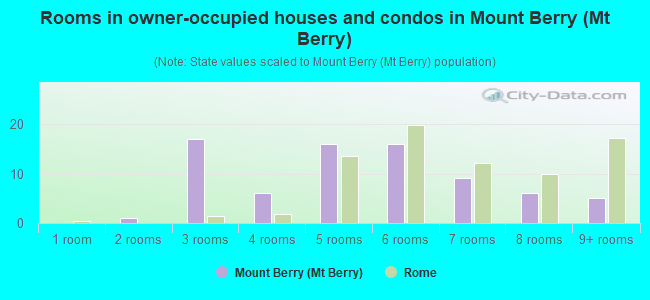 Rooms in owner-occupied houses and condos in Mount Berry (Mt Berry)