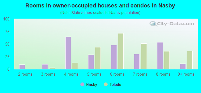 Rooms in owner-occupied houses and condos in Nasby
