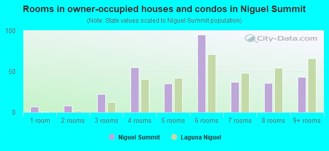 Rooms in owner-occupied houses and condos in Niguel Summit