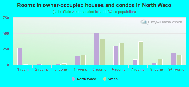 Rooms in owner-occupied houses and condos in North Waco